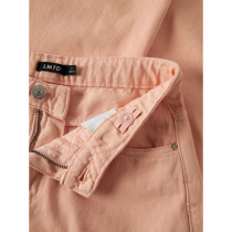 LMTD Twill X-Wide Bukser Hyed Tropical Peach